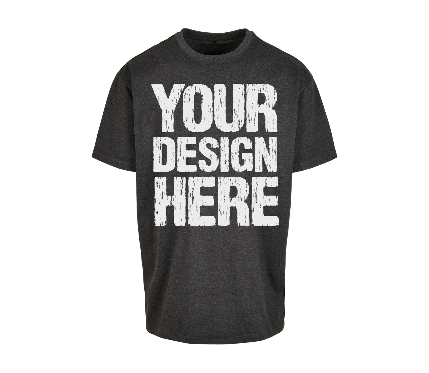 Set of Heavy Cotton Oversized T Shirts with Your Custom Printed Design