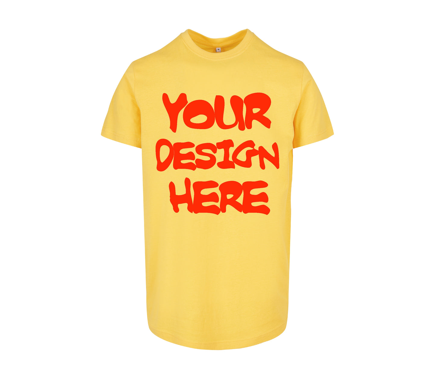 Set of Basic Fit Cotton Regular T Shirts with Your Custom Printed Design