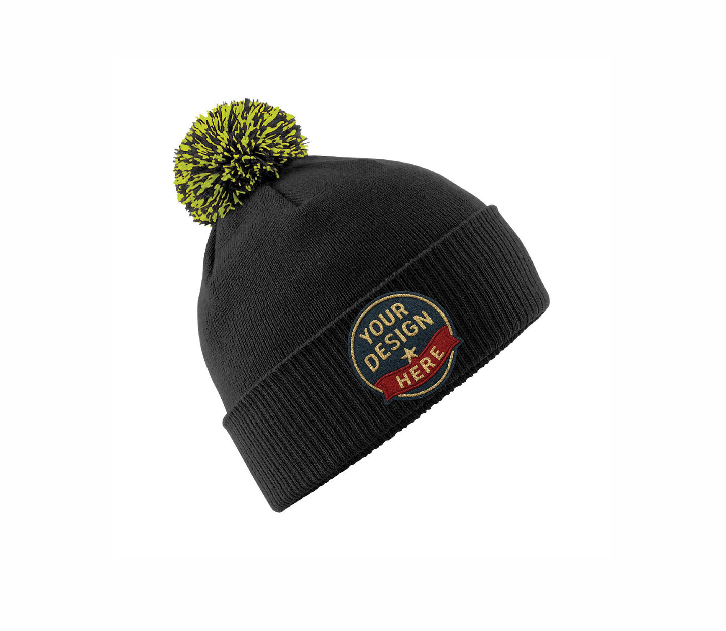 Set Of Snowstar Beanies with Your Custom Embroidered Design