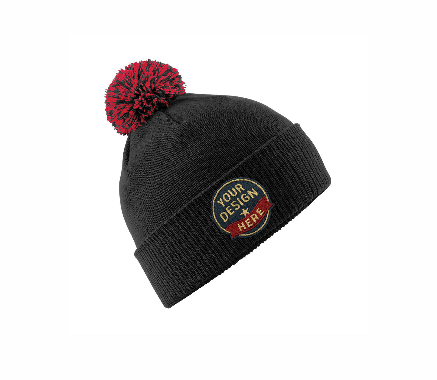 Set Of Snowstar Beanies with Your Custom Embroidered Design