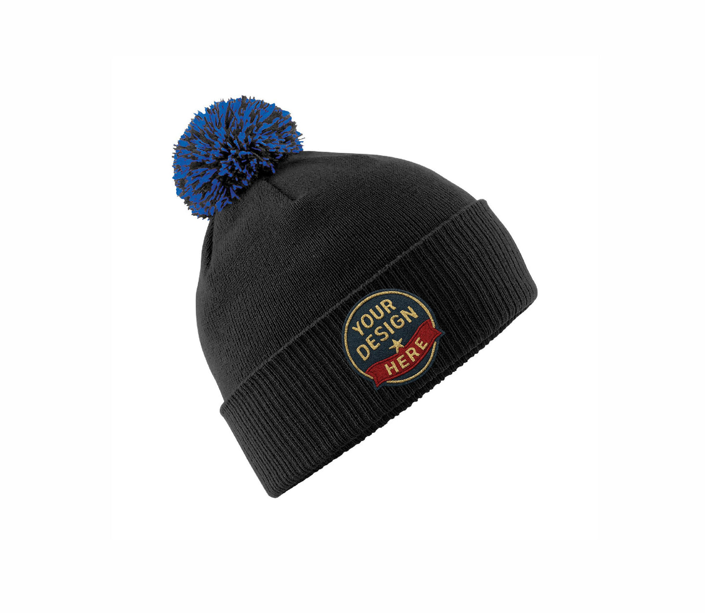 Set Of Snowstar Beanies with Your Custom Embroidered Design