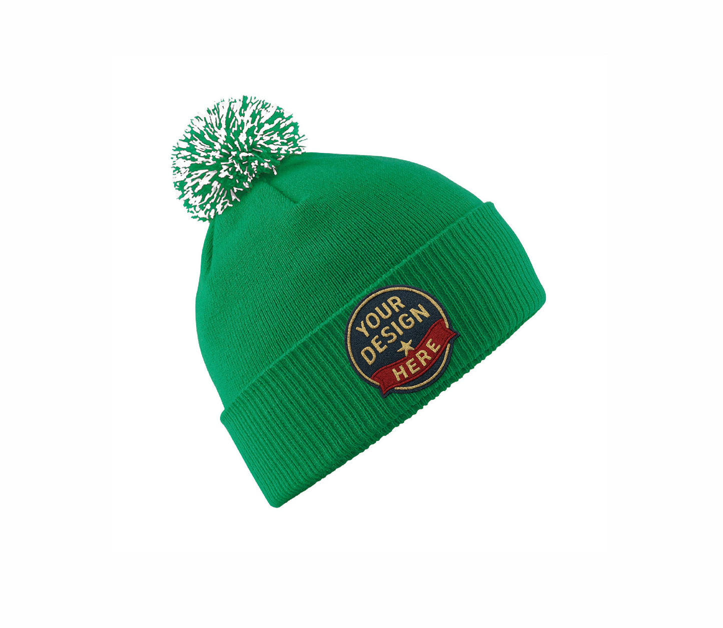 Set Of Snowstar Beanies with Your Custom Embroidered Design