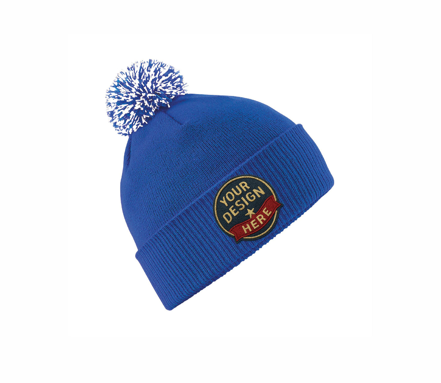Set Of Snowstar Beanies with Your Custom Embroidered Design