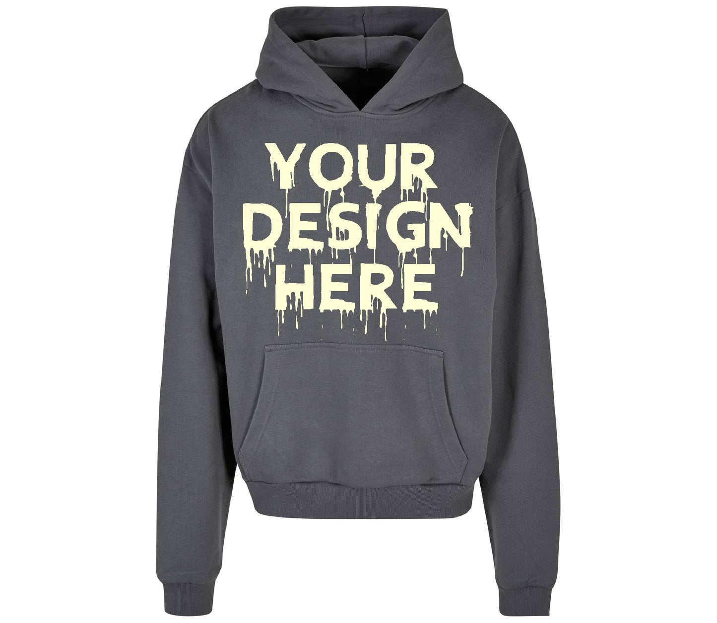 Set of Ultra Heavy Oversized Hoodies with Your Custom Printed Design
