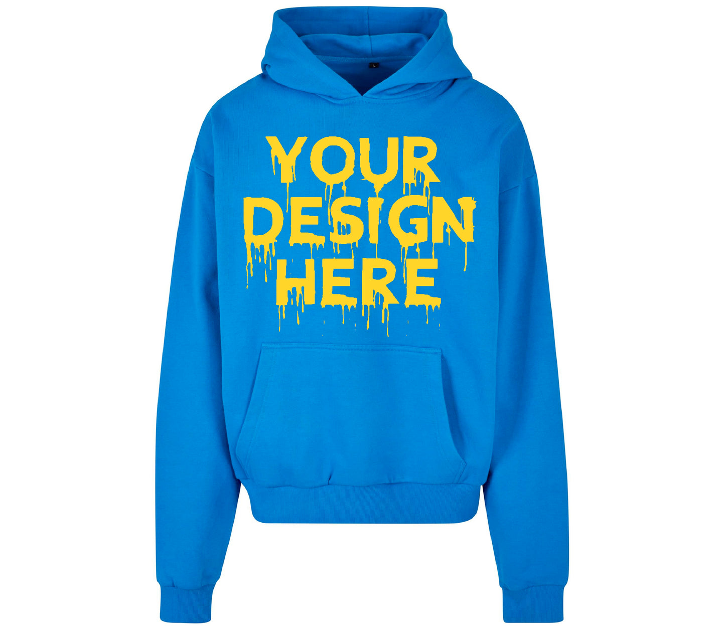 Set of Ultra Heavy Oversized Hoodies with Your Custom Printed Design