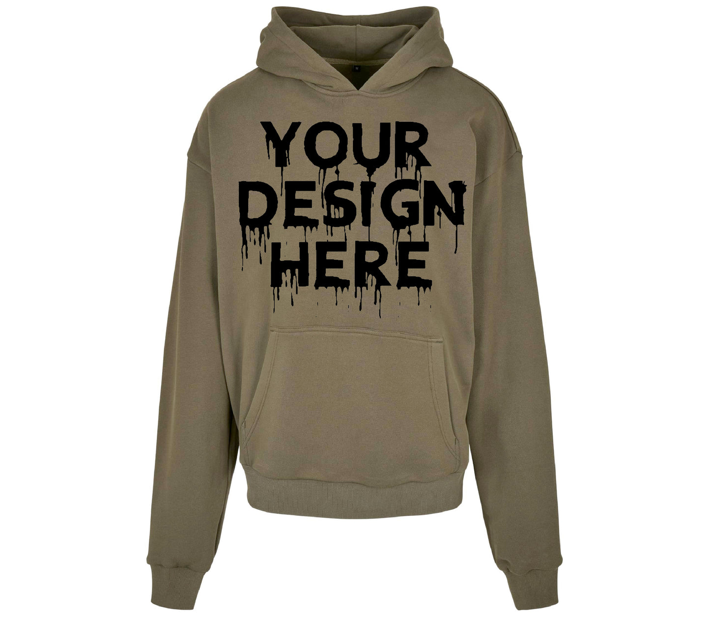 Set of Ultra Heavy Oversized Hoodies with Your Custom Printed Design