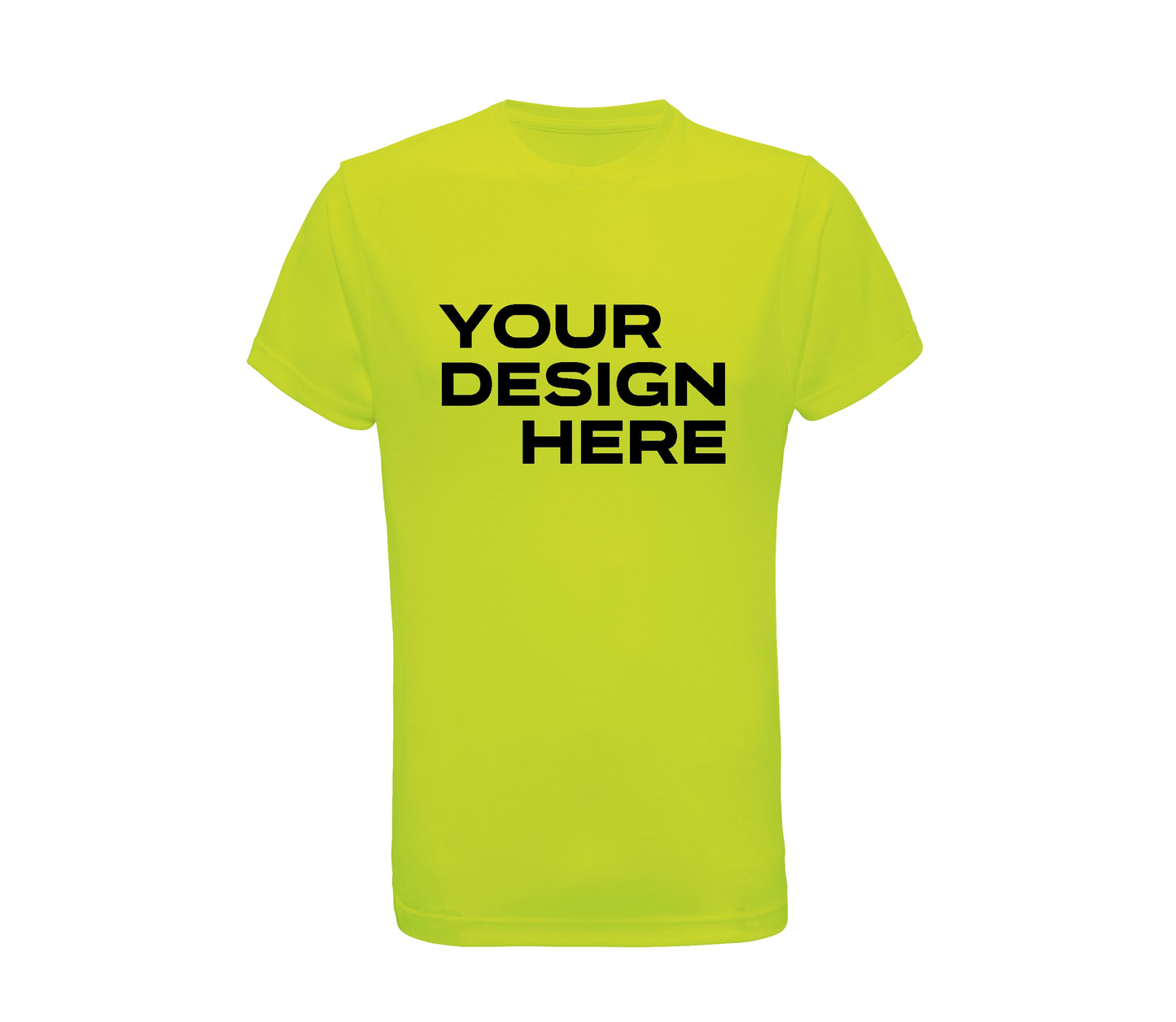 Set of Lightweight Performance T Shirts Printed with Your Custom Design