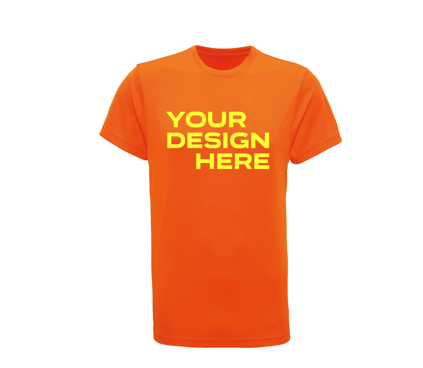 Set of Lightweight Performance T Shirts Printed with Your Custom Design