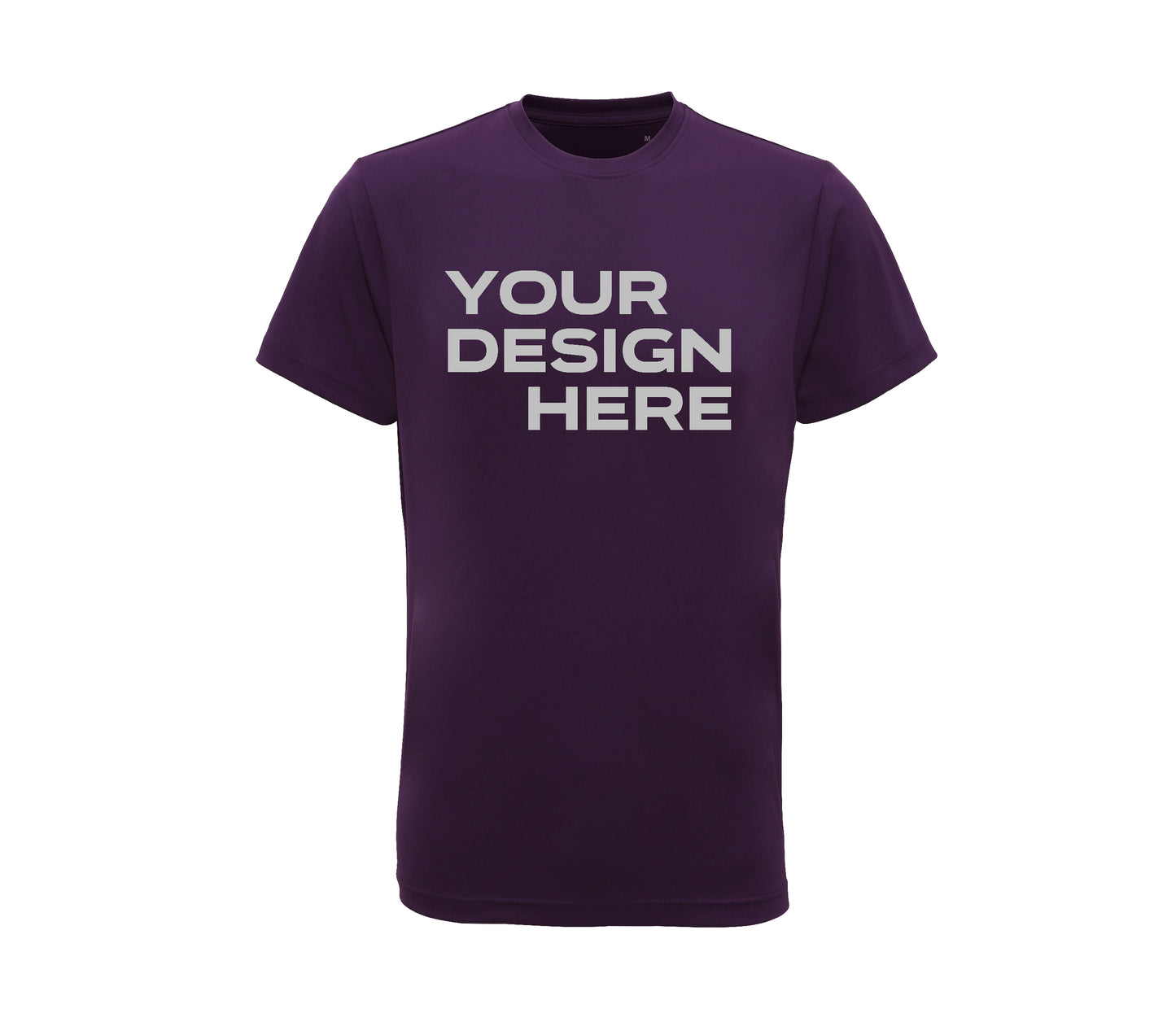 Set of Lightweight Performance T Shirts Printed with Your Custom Design