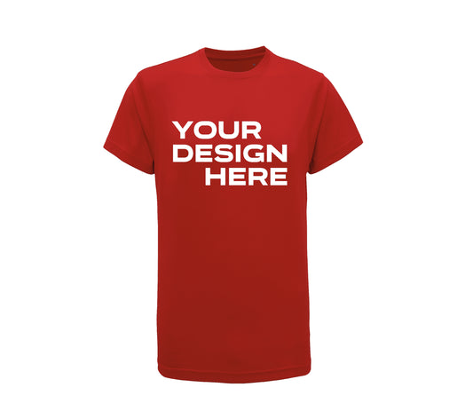 Set of Lightweight Performance T Shirts Printed with Your Custom Design
